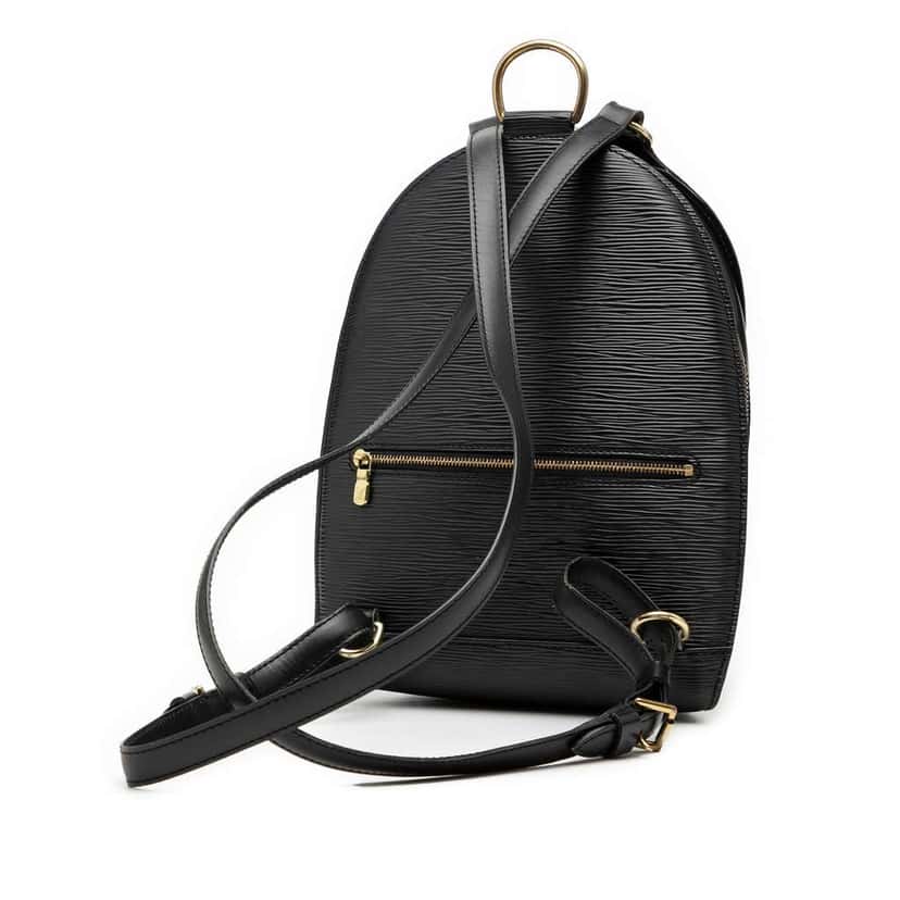 Louis Vuitton Epi Mabillon Black Leather Good condition - Back View