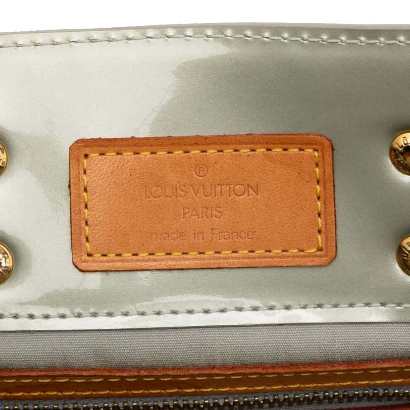 Louis Vuitton Monogram Vernis Reade PM Grey Leather Good condition - Box View