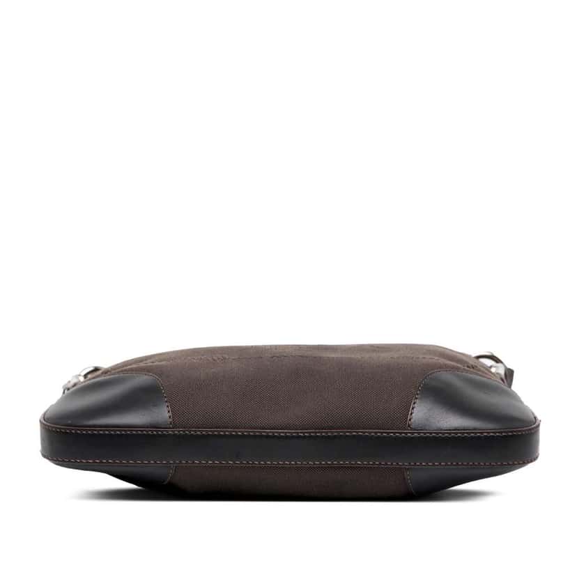 Prada Canvas Canapa Logo Crossbody Brown Canvas Good condition - Inside View