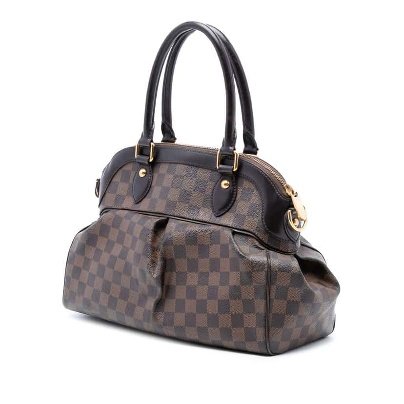 Louis Vuitton Damier Ebene Trevi PM Brown Good condition - Back View