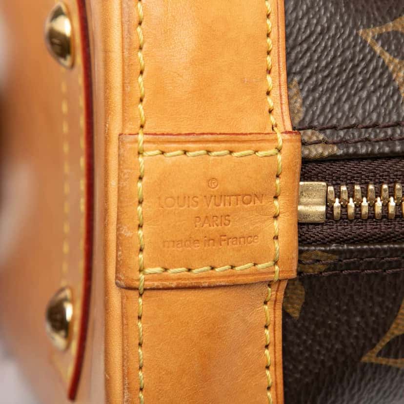 Louis Vuitton Monogram Alma BB Brown Good condition - Box View