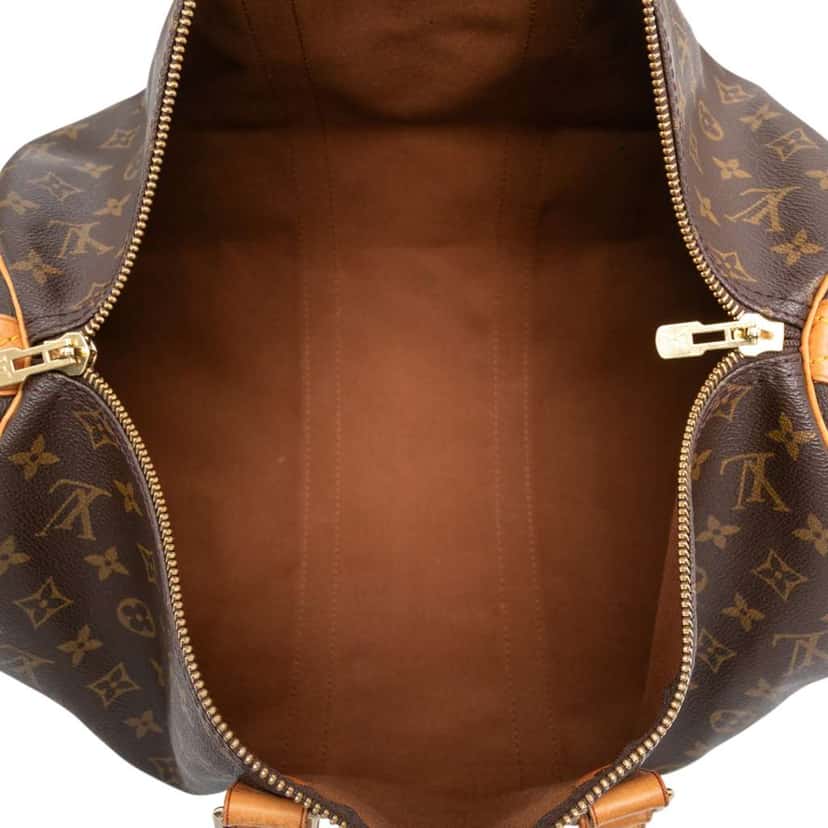 Louis Vuitton Monogram Keepall 45 Brown Good condition - Model View