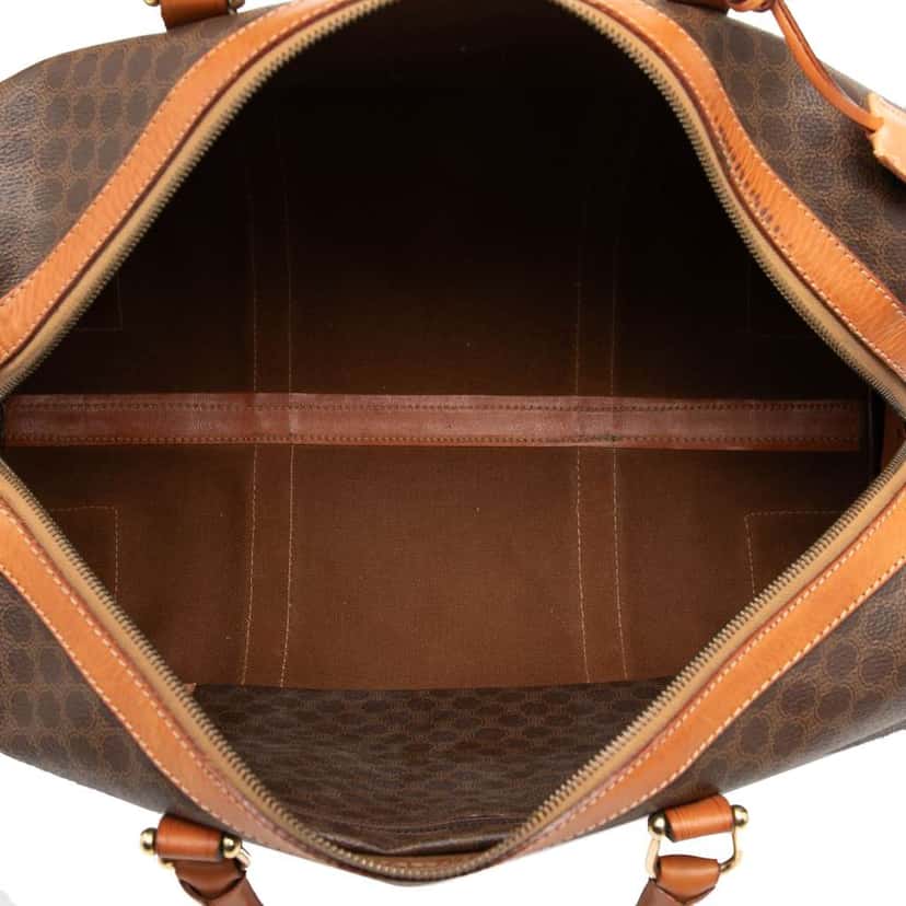 Celine Macadam Coated Canvas Travel Bag Brown Canvas Good condition - Model View