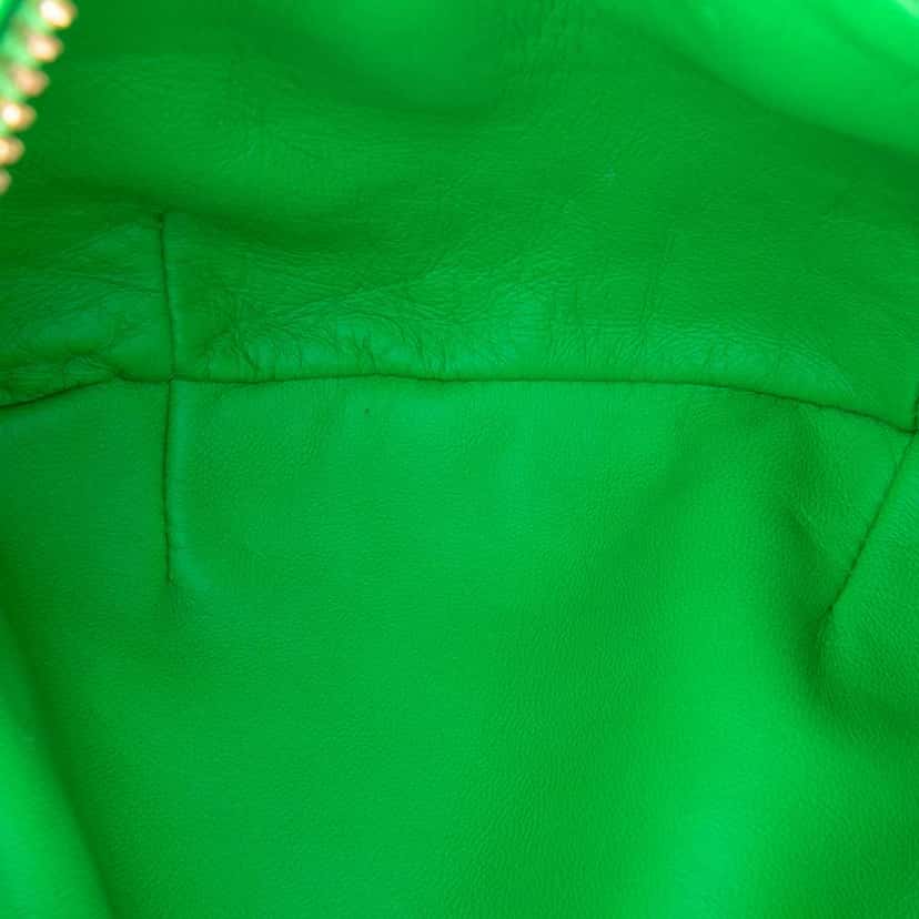 Bottega Veneta Mini Shearling Jodie Green Very good condition - Model View