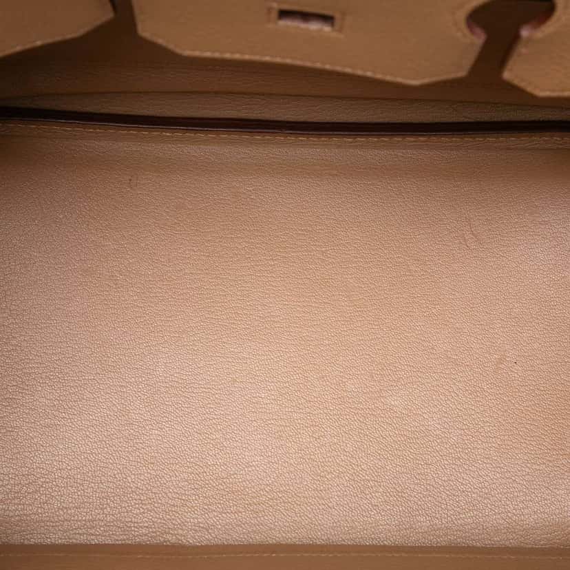 Hermès Togo Birkin Retourne 35 Brown Leather Good condition - Model View