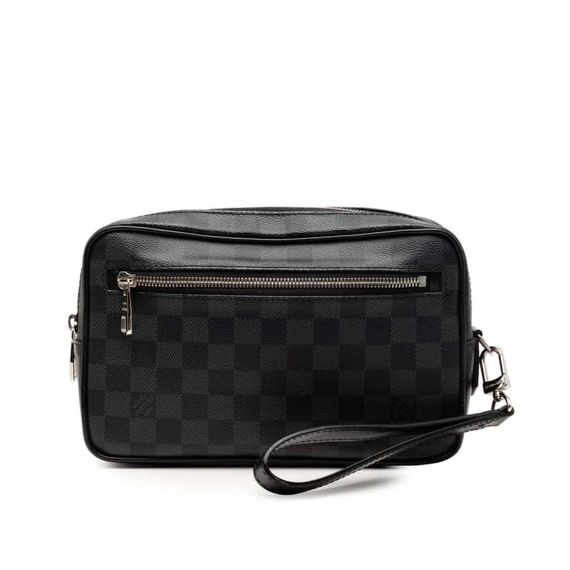 Louis Vuitton Damier Graphite Kasai Black Good condition - Front View