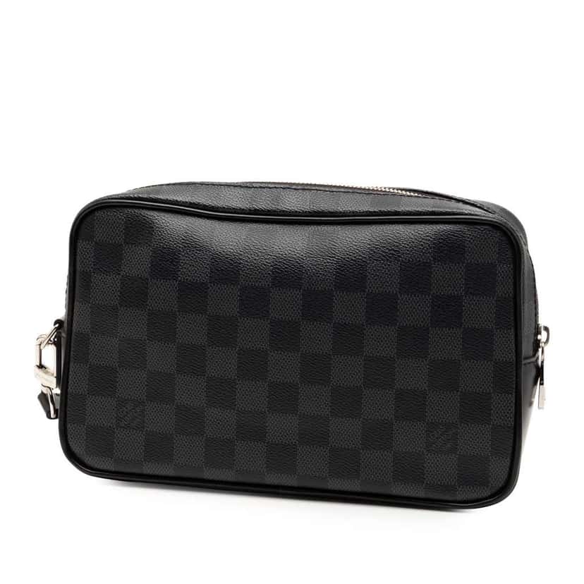 Louis Vuitton Damier Graphite Kasai Black Good condition - Back View