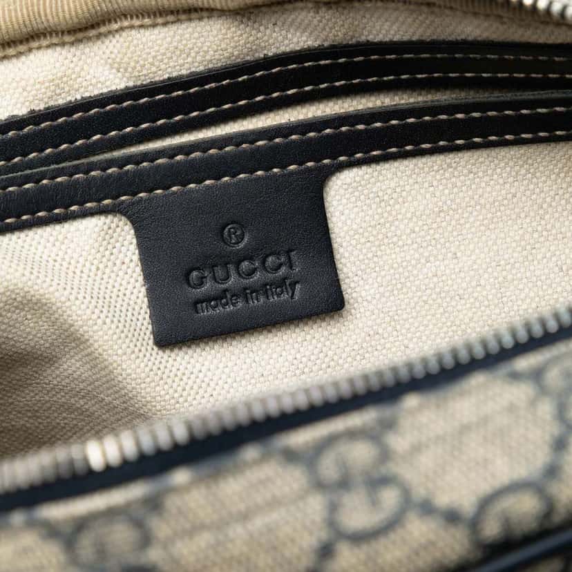 Gucci GG Supreme Crossbody Brown Canvas Good condition - Box View