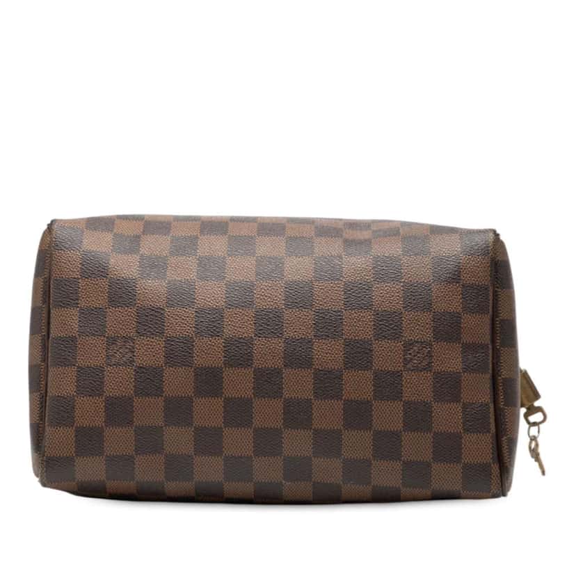 Louis Vuitton Damier Ebene Speedy 25 Brown Good condition - Inside View