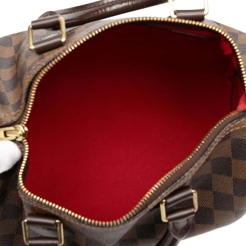 Louis Vuitton Damier Ebene Speedy 25 Brown Good condition - Model View