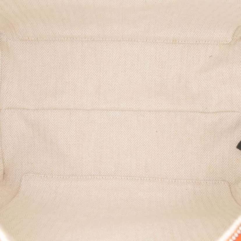 Hermès Large Toile Bride A Brac Orange Canvas Good condition - Model View