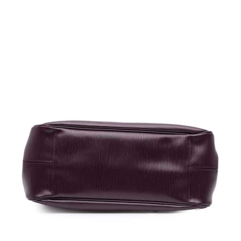 Louis Vuitton Epi Passy PM Purple Leather Good condition - Inside View