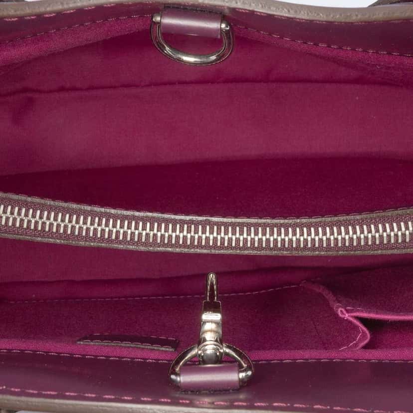 Louis Vuitton Epi Passy PM Purple Leather Good condition - Model View