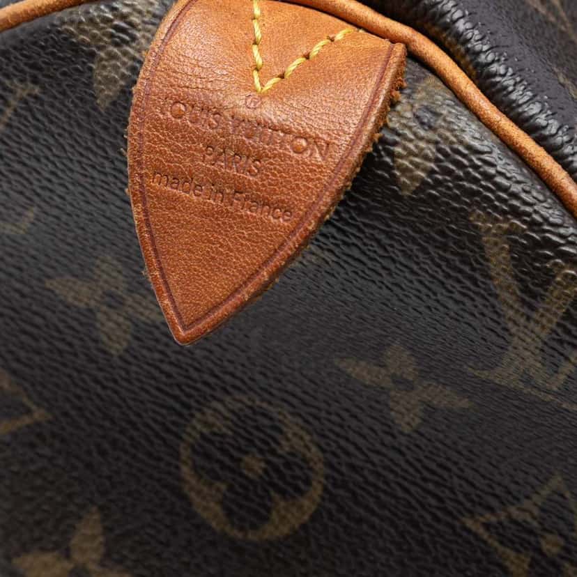 Louis Vuitton Monogram Speedy 30 Brown Good condition - Box View