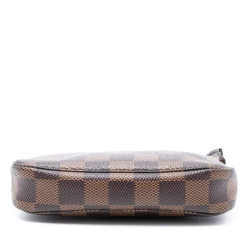 Louis Vuitton Damier Ebene Mini Pochette Accessoires Brown Very good condition - Inside View