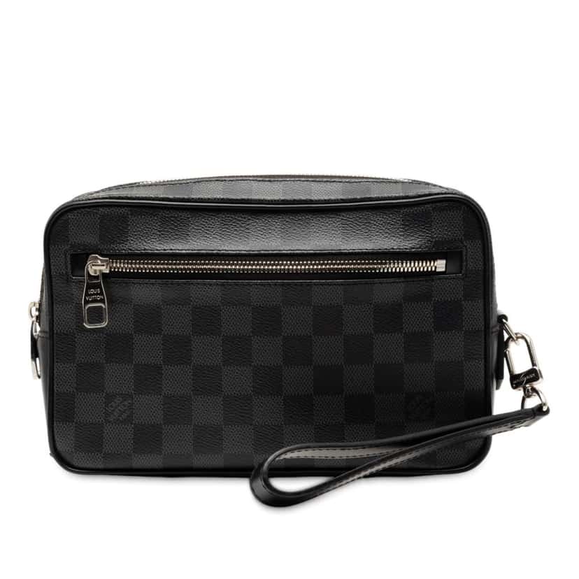 Louis Vuitton Damier Graphite Kasai Black Good condition - Front View