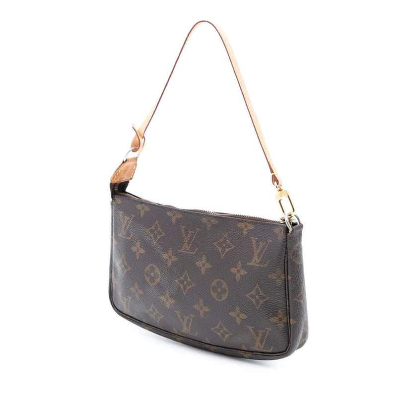 Louis Vuitton Monogram Pochette Accessoires Brown Good condition - Back View