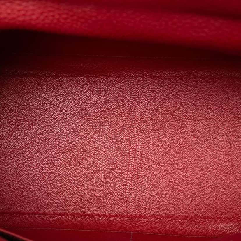 Hermès Togo Kelly II Retourne 32 Red Leather Good condition - Model View