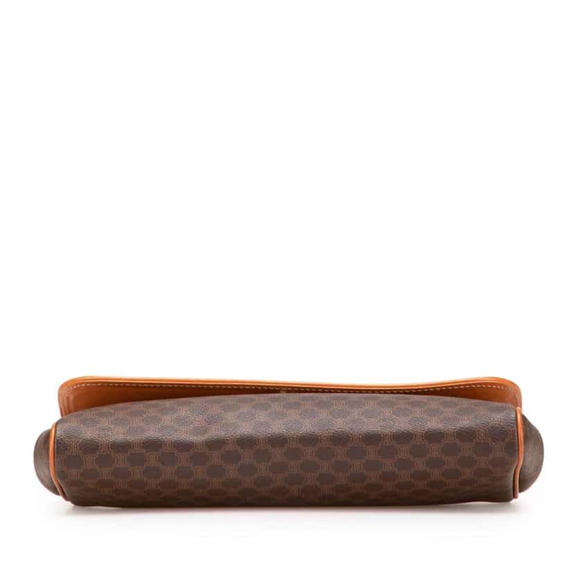 Celine Macadam Coated Canvas Clutch Brown Canvas Good condition - Inside View