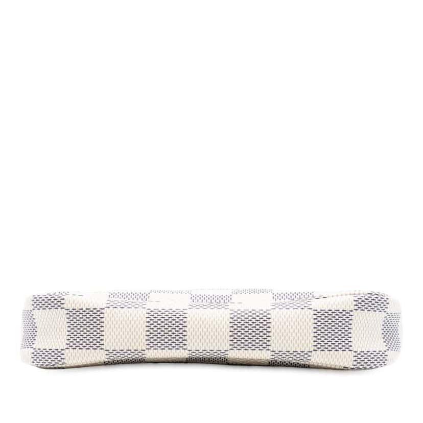 Louis Vuitton Damier Azur Mini Pochette Accessoires White Good condition - Inside View