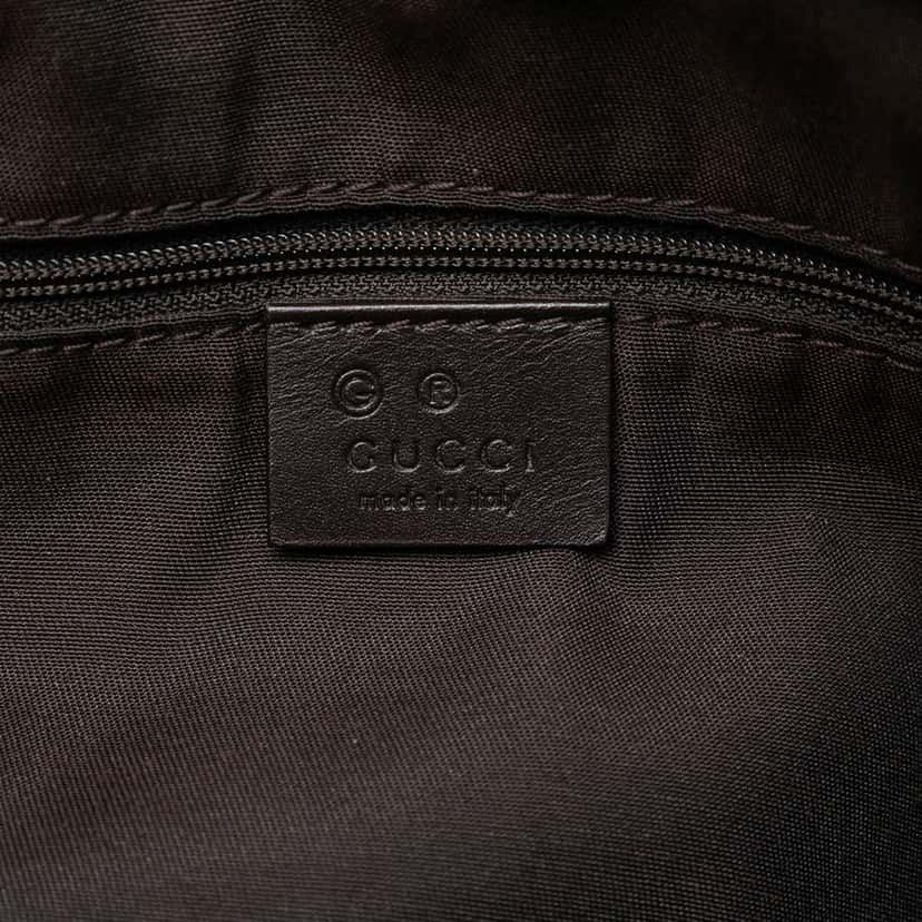 Gucci GG Canvas Sukey Shoulder Bag Brown Canvas Good condition - Box View