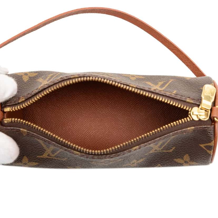 Louis Vuitton Monogram Papillon Pochette Brown Very good condition - Model View