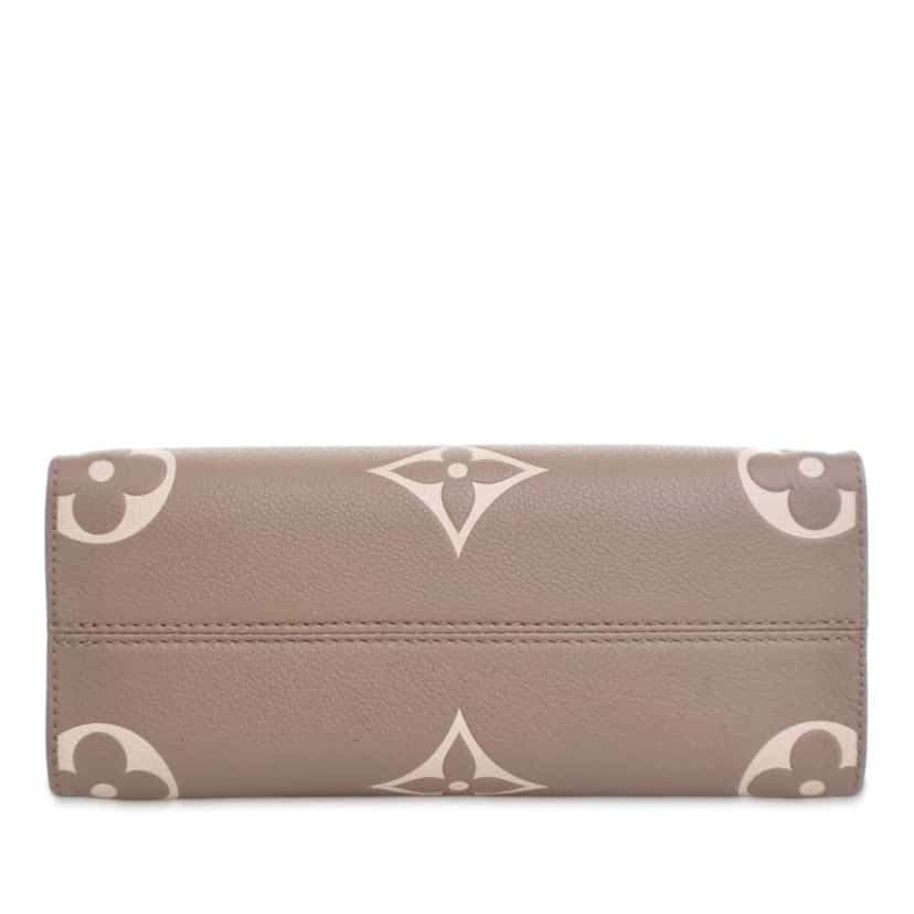 Louis Vuitton Bicolor Monogram Empreinte Giant OnTheGo PM Brown Leather Good condition - Model View