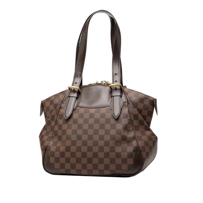 Louis Vuitton Damier Ebene Verona MM Brown Good condition - Back View