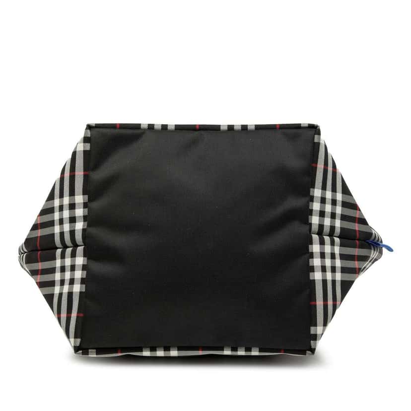 Burberry House Check Nylon Handbag Black Very good condition - Inside View