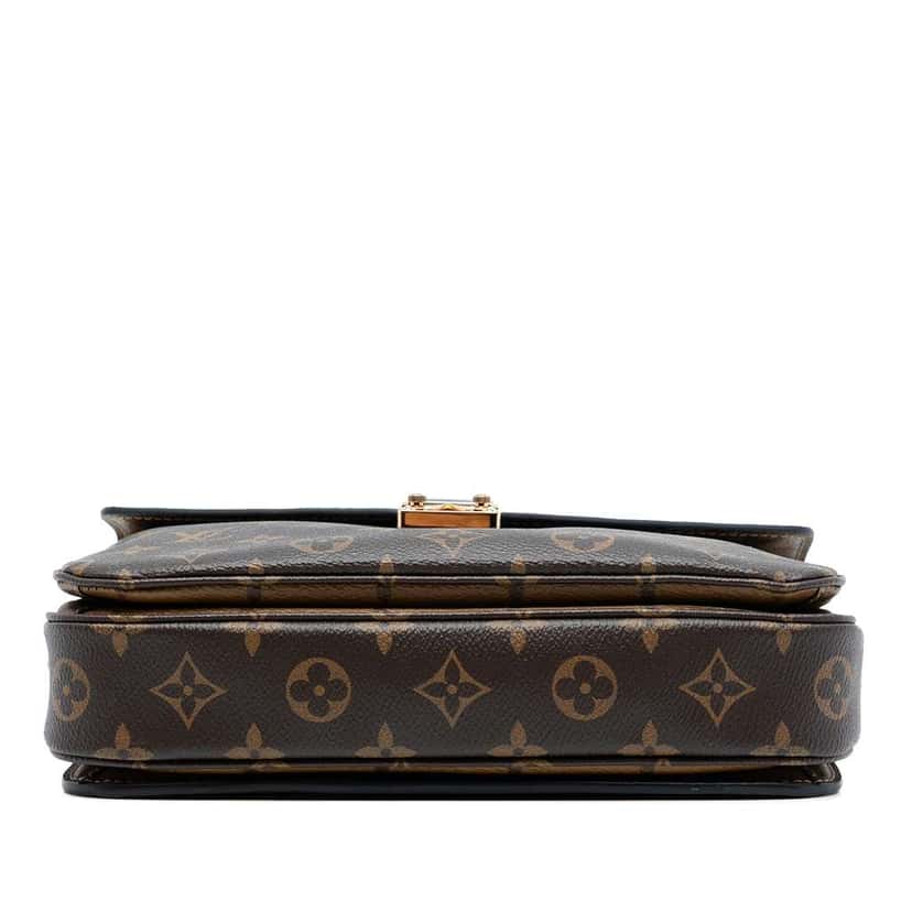 Louis Vuitton Monogram Reverse Pochette Metis Brown Good condition - Inside View