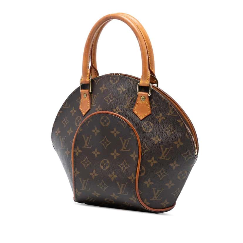 Louis Vuitton Monogram Ellipse PM Brown Good condition - Back View