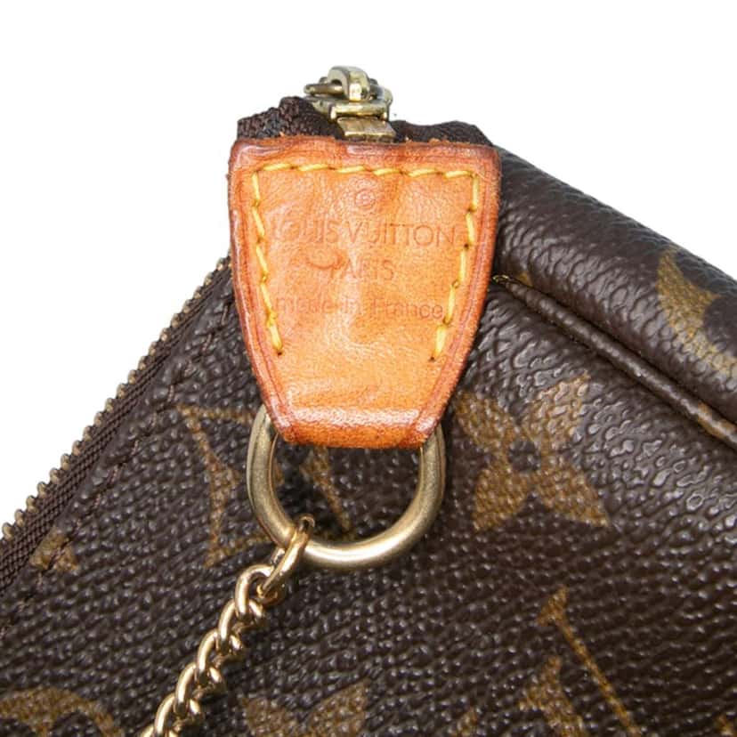 Louis Vuitton Monogram Mini Pochette Accessoires Brown Good condition - Box View