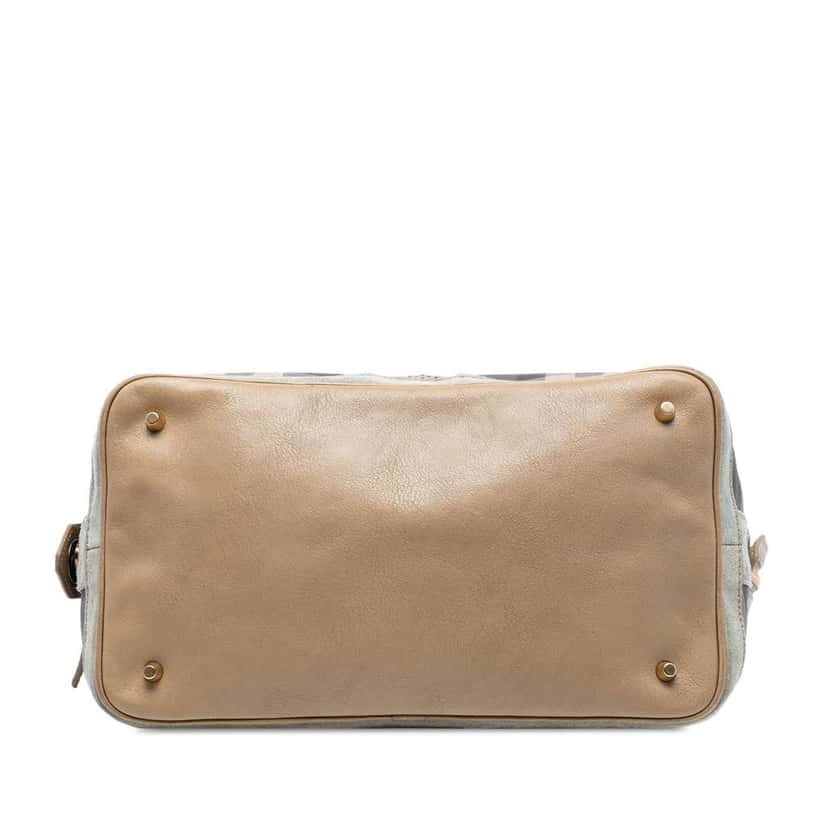 Burberry House Check Canvas Satchel Brown Canvas Very good condition - Inside View