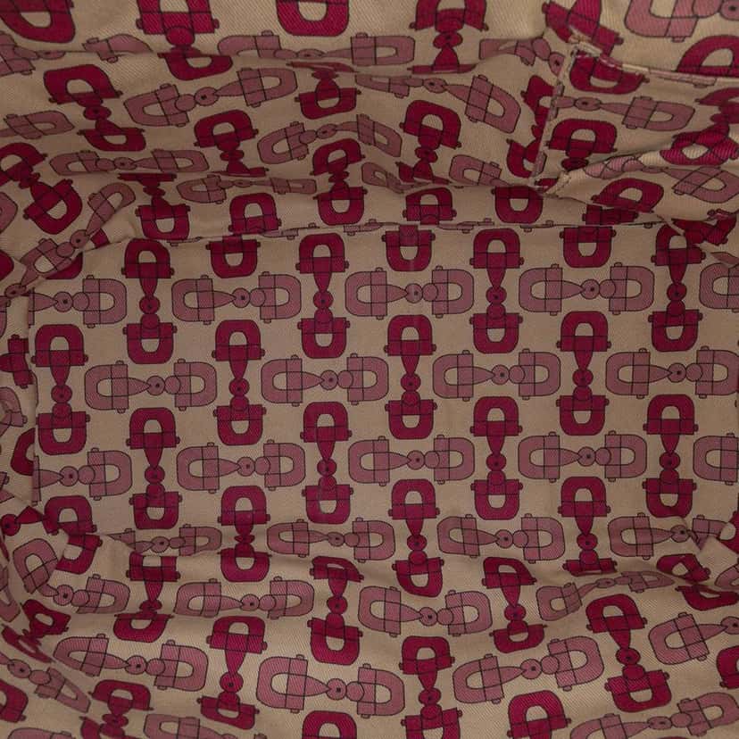 Gucci Large GG Canvas Jolicoeur Tote Brown Canvas Good condition - Model View