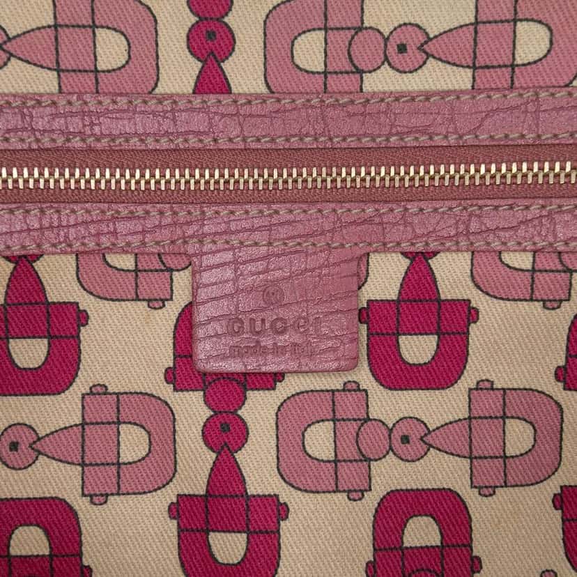 Gucci Large GG Canvas Jolicoeur Tote Brown Canvas Good condition - Box View