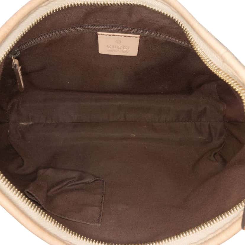 Gucci GG Canvas Abbey D Ring Shoulder Bag Brown Canvas Good condition - Model View