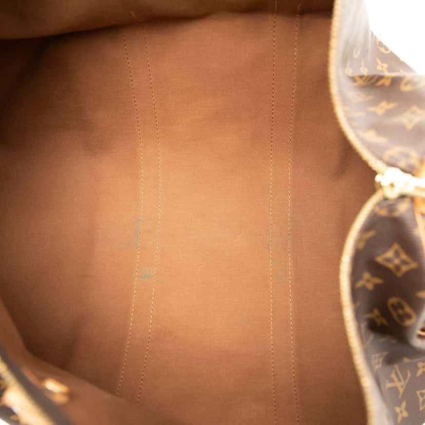 Louis Vuitton Monogram Keepall 50 Brown Very good condition - Model View