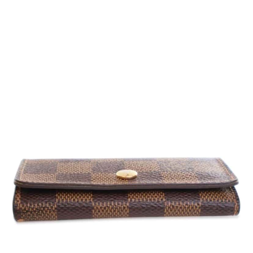 Louis Vuitton Damier Ebene Multicles 4 Key Holder Brown Good condition - Model View