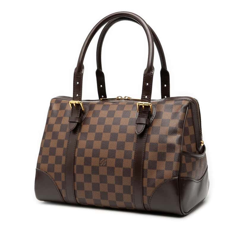 Louis Vuitton Damier Ebene Berkeley Brown Good condition - Back View