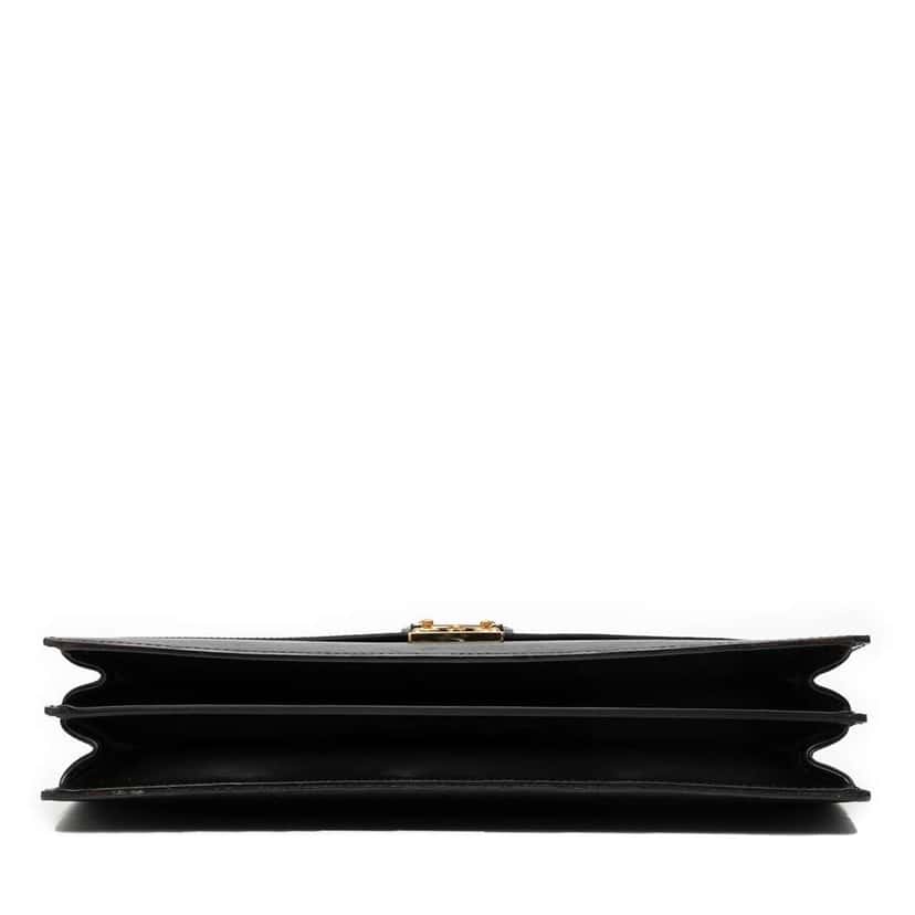 Louis Vuitton Epi Serviette Ambassadeur Black Leather Good condition - Inside View