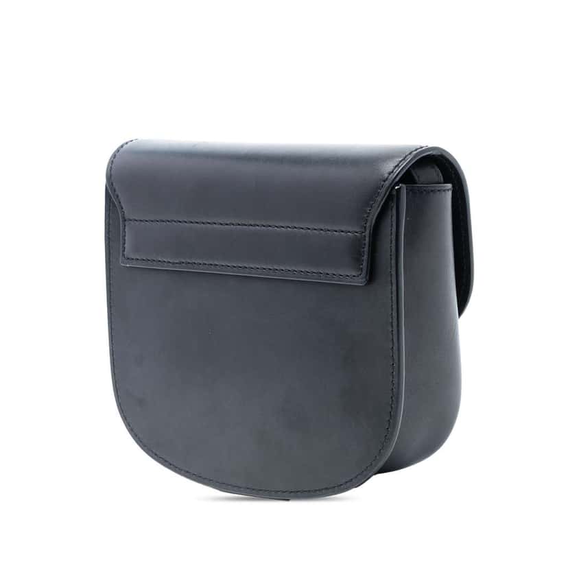 Saint Laurent Small Leather Monogram Kaia Crossbody Black Leather Very good condition - Back View
