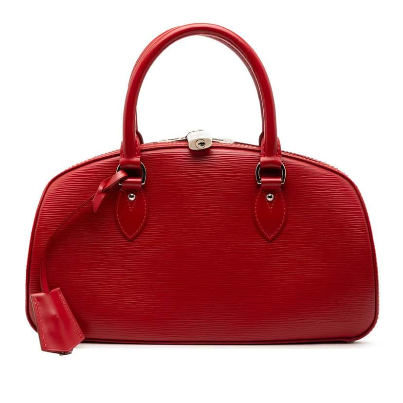 Louis Vuitton Epi Jasmine Red Leather Good condition - Front View