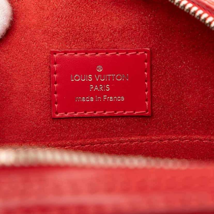 Louis Vuitton Epi Jasmine Red Leather Good condition - Box View