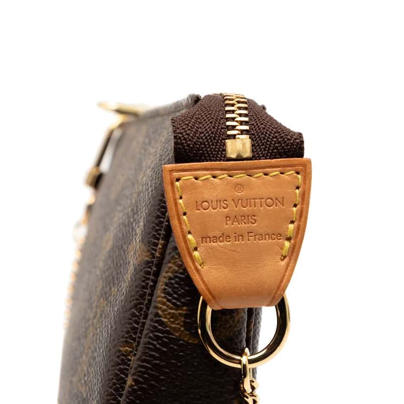 Louis Vuitton Monogram Mini Pochette Accessoires Brown Good condition - Box View