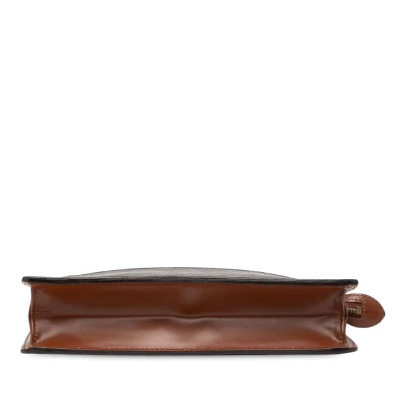 Louis Vuitton Monogram Pochette Homme Brown Good condition - Inside View