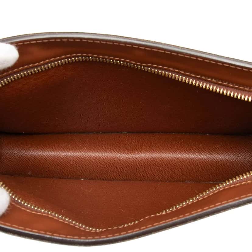 Louis Vuitton Monogram Pochette Homme Brown Good condition - Model View