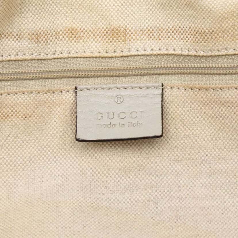 Gucci Guccissima Sukey Satchel Brown Leather Very good condition - Box View