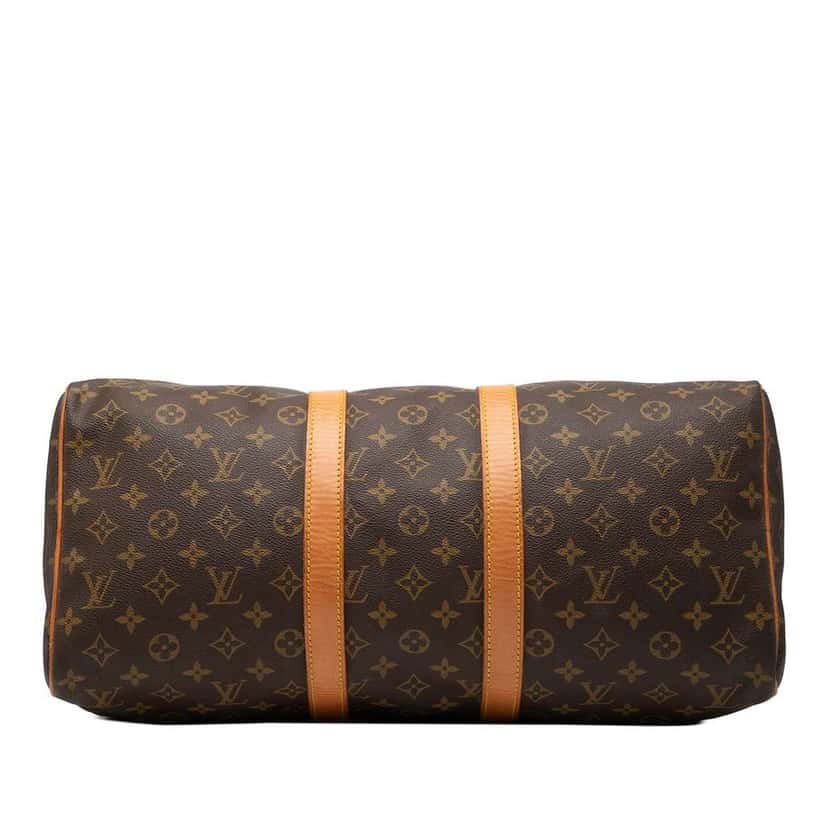Louis Vuitton Monogram Keepall 45 Brown Good condition - Inside View