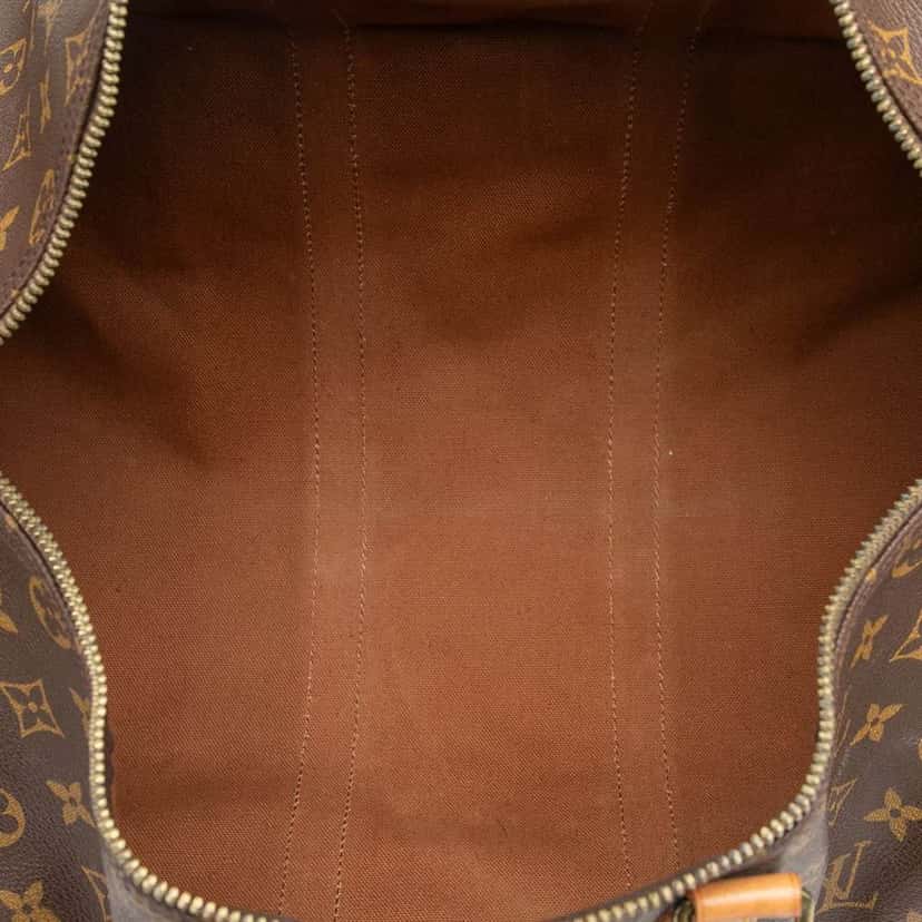 Louis Vuitton Monogram Keepall 45 Brown Good condition - Model View