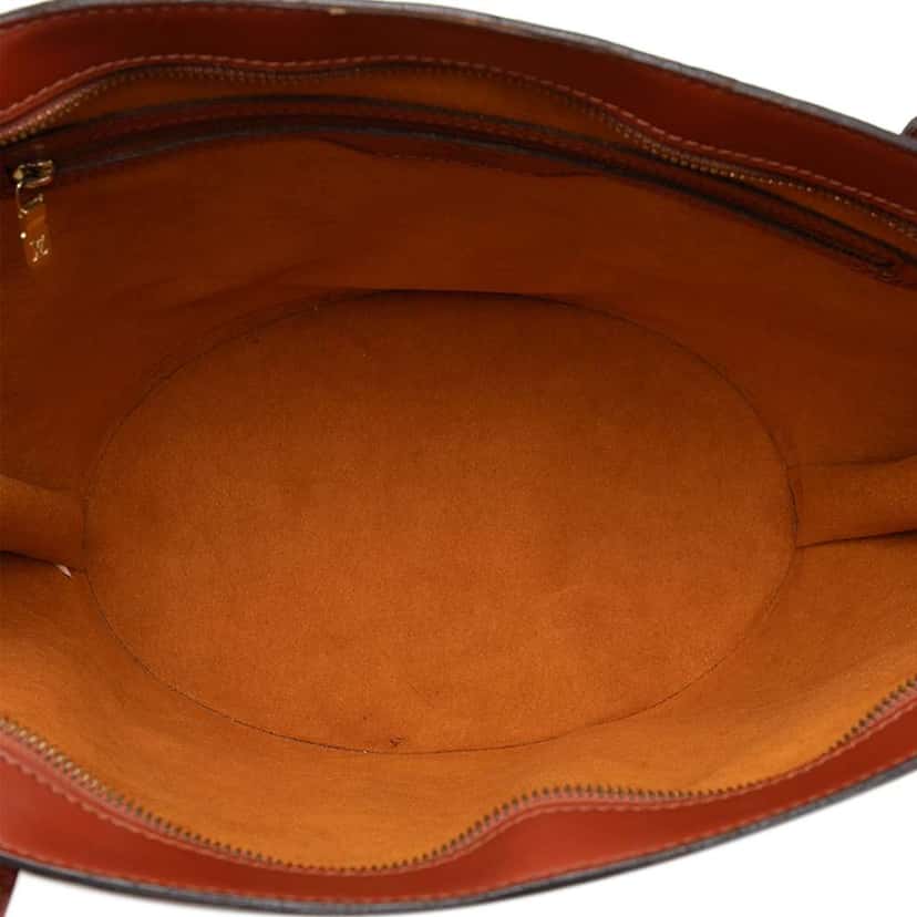 Louis Vuitton Epi Saint Jacques GM Long Strap Brown Leather Good condition - Model View